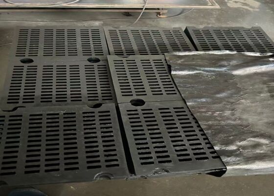 Wear Resistant Rubber Screen Mesh for Vibrating Screen Equipment