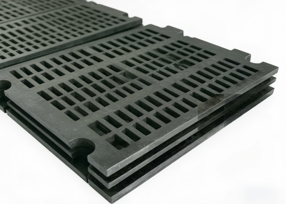 High Abrasion Resistant Mining Rubber Screening Panel System