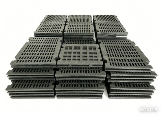Heavy Impact Rubber Screen Deck for Mining Applications