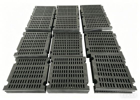 Self Cleaning Rubber Screen Panel for Sticky Material Screening