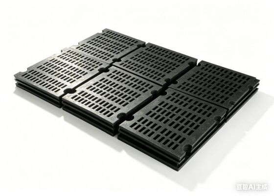 Heavy Duty Rubber Screen Deck for Aggregate Crushing Plants