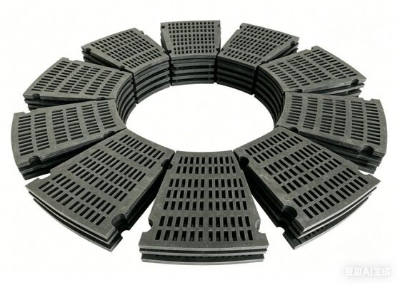 Industrial Rubber Screen Deck for Aggregate Processing Systems