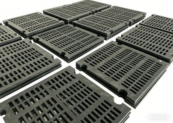 Industrial Rubber Screen Deck for Aggregate Processing Systems