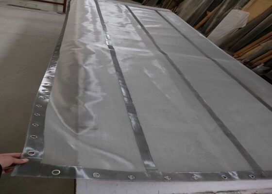 HUATAO Transparent PU Grommet Screen 304L Stainless Steel EU 1935/2004 Compliant