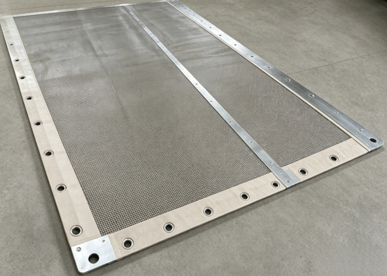 HUATAO High-Temp Grommet Screen Folded Edge 316 Stainless Steel Mining Separation