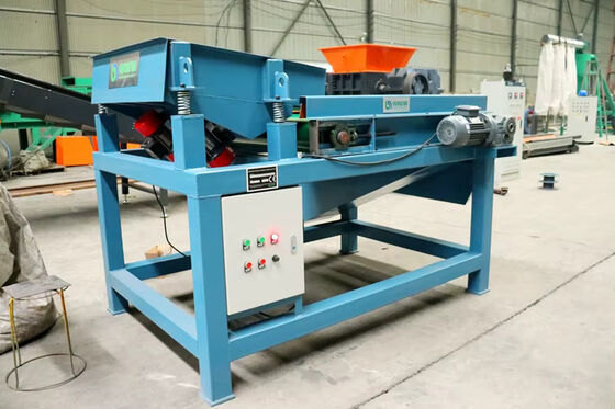 Eddy Current Separator for ABS HIPS Plastic Purification from Aluminium Inserts