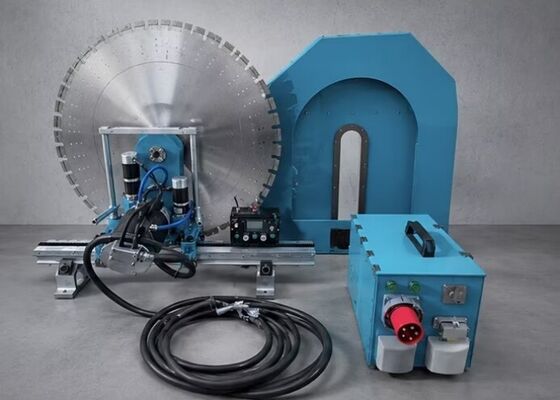 Overload Self Protection Wall Saw Intelligent Speed Protecting Motor And Blade