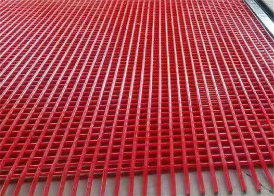 Square Hole Steel Wire Reinforced Polyurethane Mining Screen Mesh with 2mm to 25mm Aperture for Sieving