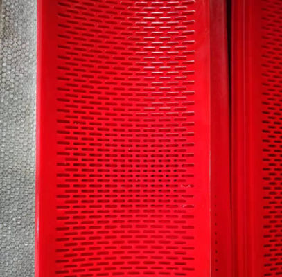 High Abrasion Resistance Clamping Polyurethane Flip Flow Screen with Customizable Aperture for Coal Screening
