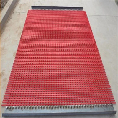 Fully Welded Polyurethane Screen Panel with Polyurethane Coated Steel Wire Rope for Long Wear Life