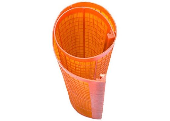 5mm Thickness Polyurethane Perforated Vibrating Screen Mesh 1040x700mm Corrosion Resistant High Screening Efficiency