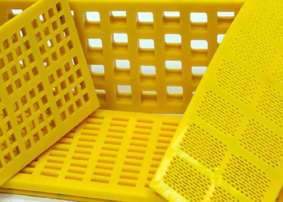 High Abrasion Resistance Polyurethane Screen Mesh with Self-Cleaning Apertures and Various Connection Types