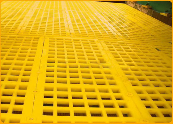 High Abrasion Resistance Sieving Pu Screen Mesh For Quarry