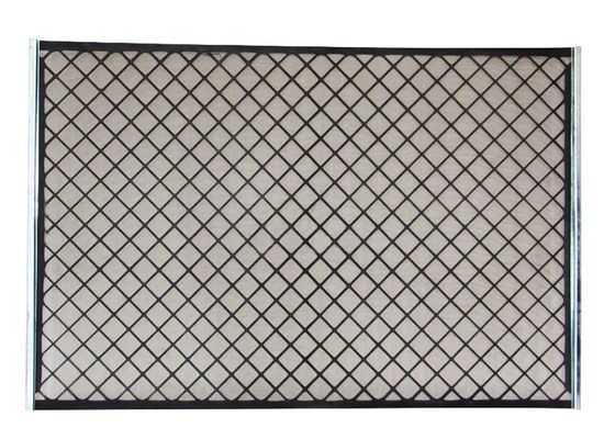 高周波フックストライプソフトスクリーン 複合型シェールシェーカースクリーン パーソナライズされた寸法と網域 8-250 掘削用