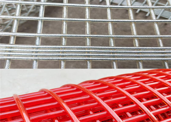 ポリウレタンコーティング鉱山スクリーン (スチール/S.S.コア、2～25mm穴) – 目詰まり防止、金属/PUフックによる簡単設置、Ando Tufflexの代替