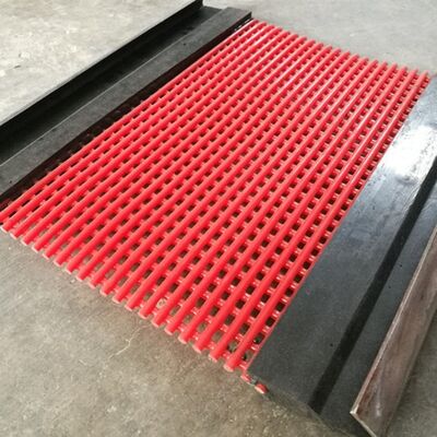 200% 寿命とPUコーティング鋼鉄ワイヤのカスタマイズされたタフレックススクリーン