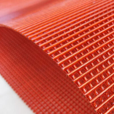 ポリウレタンコーティング 鋼鉄ワイヤロープ トフレックススクリーン 平方温度 10mm X 10mm