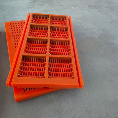 産業用線形振動スクリーン 鉱石の脱水と液体シートのための新しいポリウレタンシート機