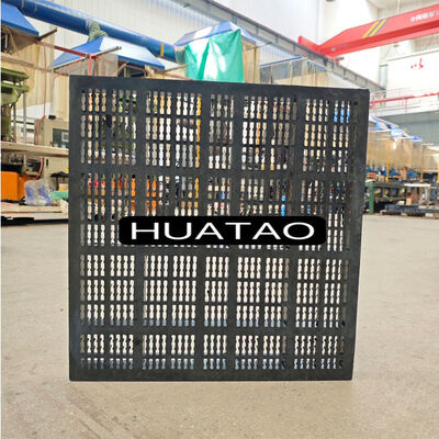 25*6mm Mesto Reliable Rubber Screening Sieve Mesh Panels For Mining Use Vibrating Screens