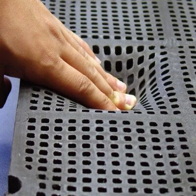 シービング 60 * 12mm ゴムスクリーンパネル 代替 マルトテック 鉱山産業用