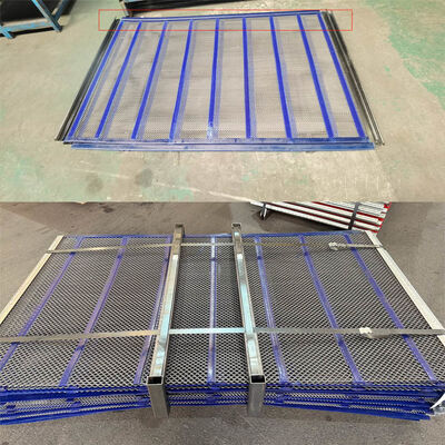 クラッシャー自己浄化スクリーンメッシュとラップエッジ振動スクリーンメッシュは,クォーリングとアグレゲート加工で