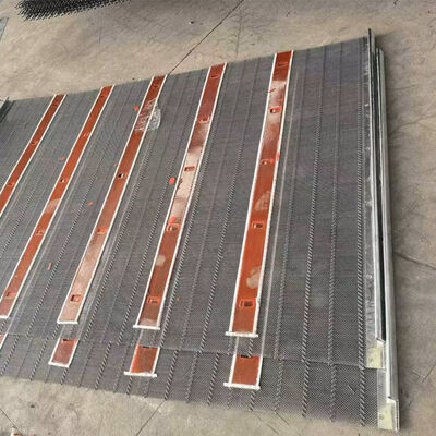 振動スクリーンでブラック鉱山シートのための自己清掃スクリーンメッシュ