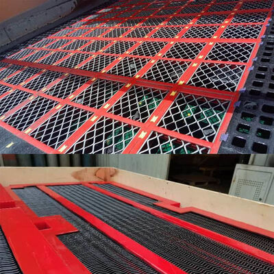 高強度ポリリップセルフクリーニングワイヤ網 Anti 詰まりと原始シートのための耐用耐用