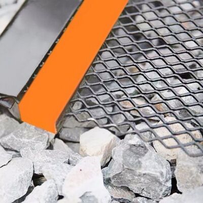 ステンレス鋼自浄ハープスクリーン 4mm-25mm 開口と調整可能な穴サイズ