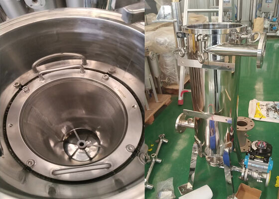 化学溶液防爆型内部掻き取り式自動洗浄フィルターハウジング