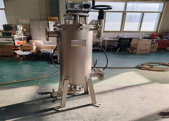 自動セルフクリーニングフィルターハウジング付き工業用オイルフィルター