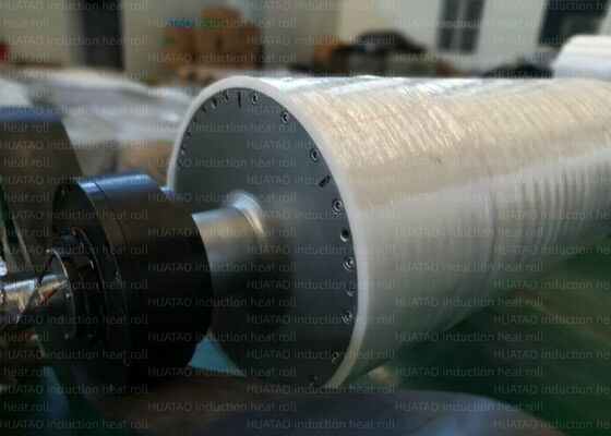 ハードクロム塗装 テフロックスプレー セラミックまたはウルフスタンカービッド 電磁気誘導熱ロール 合金鋼と鋼