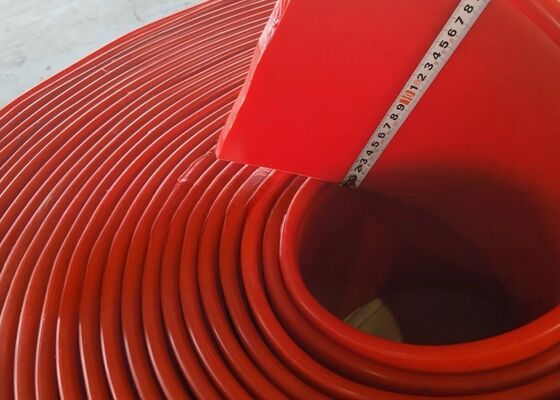 ポリウレタンコンベヤーベルト スカートロール 耐磨石炭コンベヤーシールシステム