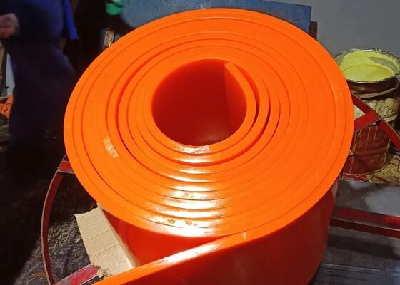 PUコンベヤーベルト スクリート 12mm 厚さ 長寿命 石炭コンベヤーシステム