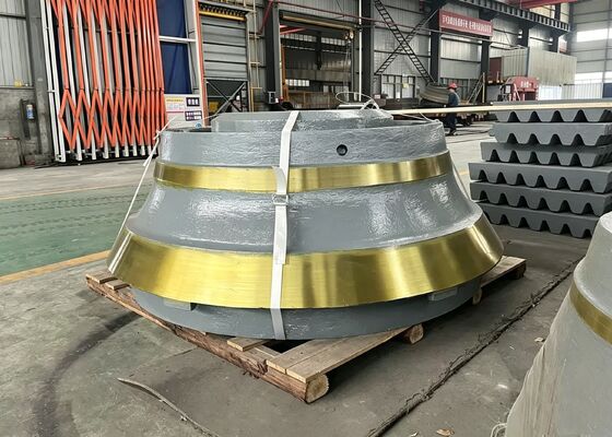花崗岩玄武岩石破砕装置用可動ジョープレート頑丈な Mn13 材料