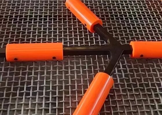 振動するスクリーンシステムのための高性能解塞棒