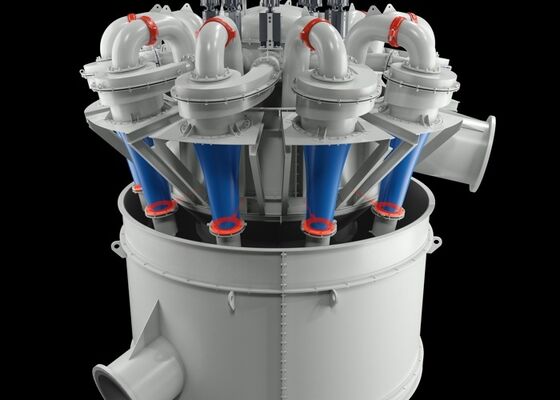 鉱山用水中気旋クラスター分離器 細粒子の分離のためのセラミックラインナーサイクロン