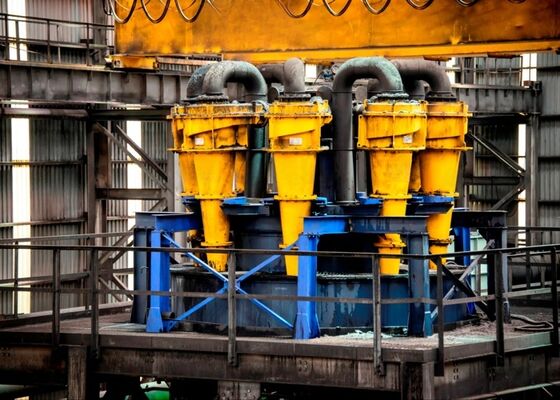 陶器製の鉱山用水循環分離機 高効率のスラム分類装置