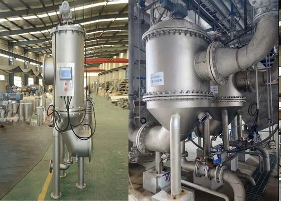 SS304/316 自動管状逆洗洗浄フィルター汚水処理機