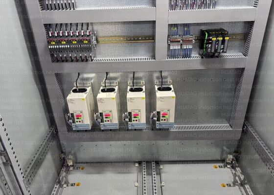 硬質クロムメッキ テフロックスプレー セラミックまたは炭化タングステン 電磁加熱ローラー 表面温度差1c以内 誘導加熱ローラー