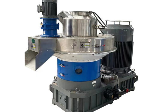 ピーナッツ殻用25トン油圧練炭機