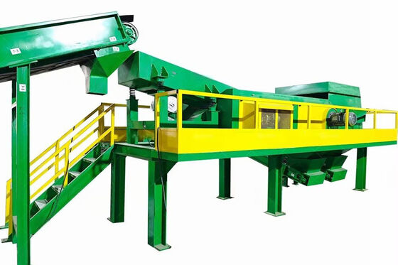 産業用EDDY電流分離機 WEEE粉砕ライン 1-40mm粒子サイズ