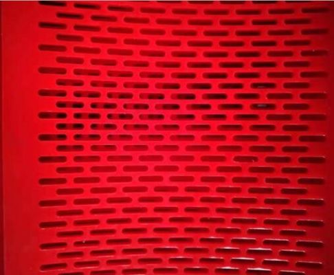 ポリウレタン石炭スクリーンのための物質的なフリップ流れスクリーンを締め金で止める高い摩耗抵抗