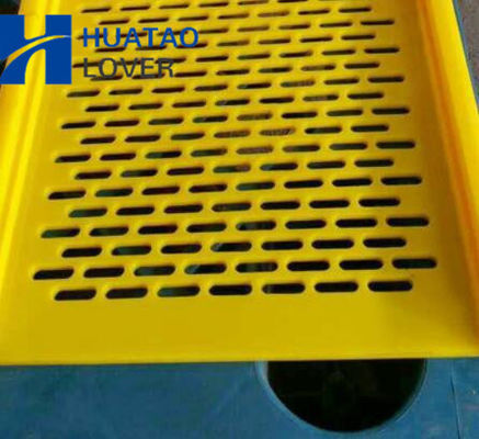 石炭の洗浄のための双安定回路のマット ポリウレタン スクリーン3x10mmの開き