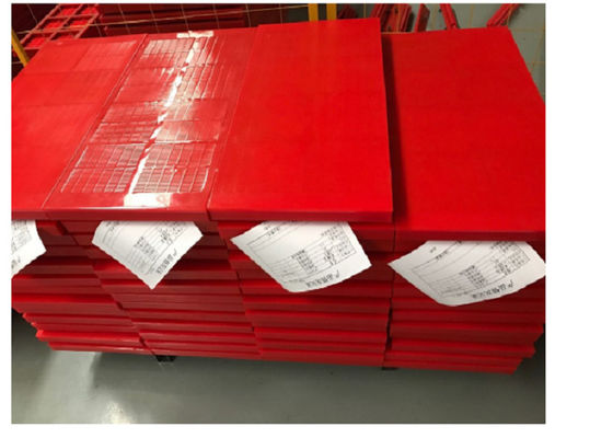 排水のための305x305mmポリウレタン スクリーンの網